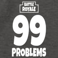 Battle Royale 99 Problems Vector Backpack