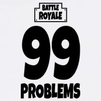 Battle Royale 99 Problems Garment-Dyed Sweatshirt