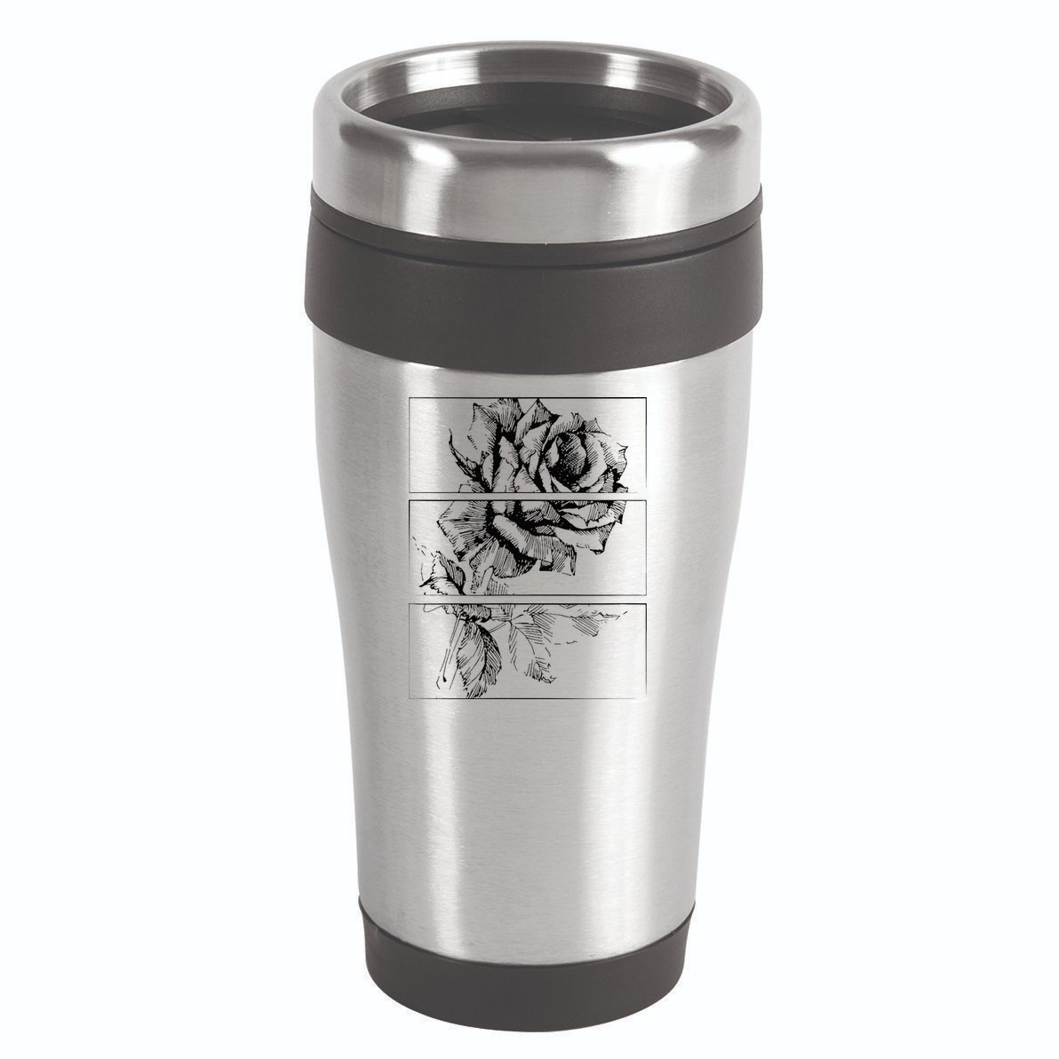 Black Roses Aesthetic Clothing Soft Grunge Clothes Goth Punk 16oz Travel Tumbler