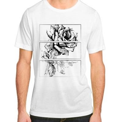 Black Roses Aesthetic Clothing Soft Grunge Clothes Goth Punk Adult ChromaSoft Performance T-Shirt