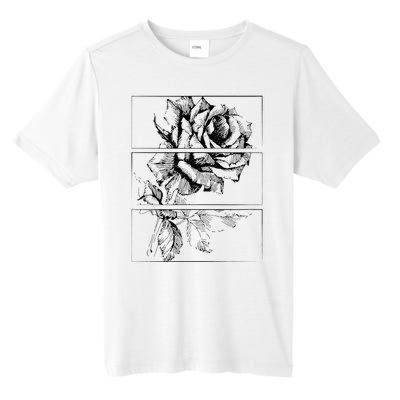 Black Roses Aesthetic Clothing Soft Grunge Clothes Goth Punk Tall Fusion ChromaSoft Performance T-Shirt