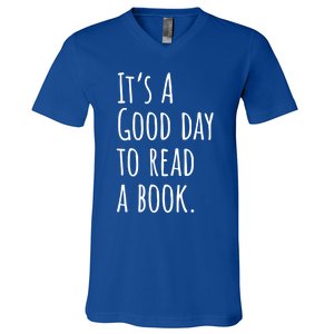 BookLover Read A Book Bookworm Cute Gift V-Neck T-Shirt