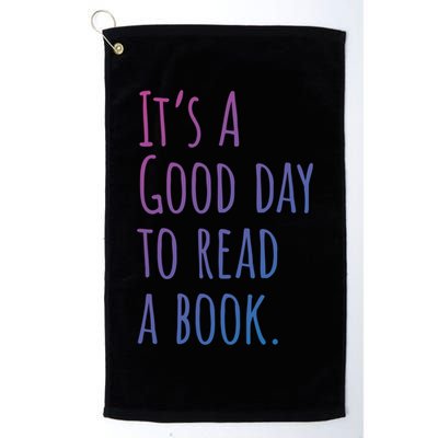 BookLover Read A Book Bookworm Cute Gift Golf Towel