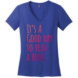 BookLover Read A Book Bookworm Cute Gift Women's V-Neck T-Shirt