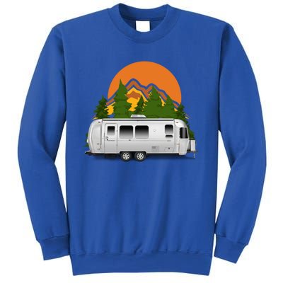 Beautiful Retro Airstream Camping Trailer Tee Dults Gift Sweatshirt