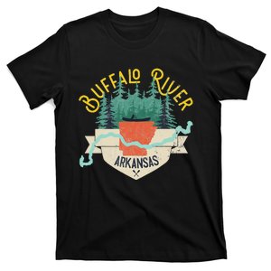 Buffalo River Arkansas National Park River Floating Kayak T-Shirt