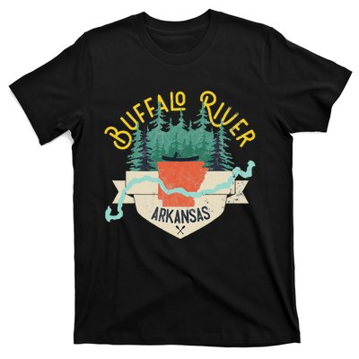 Buffalo River Arkansas National Park River Floating Kayak T-Shirt