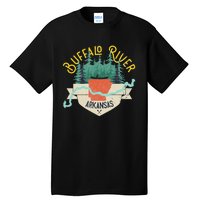 Buffalo River Arkansas National Park River Floating Kayak Tall T-Shirt