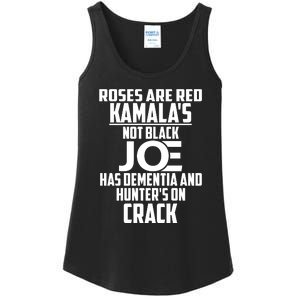 Biden Roses Are Red Kamala Not Black Joe Ladies Essential Tank