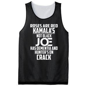 Biden Roses Are Red Kamala Not Black Joe Mesh Reversible Basketball Jersey Tank