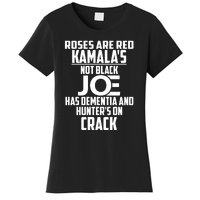 Biden Roses Are Red Kamala Not Black Joe Women's T-Shirt