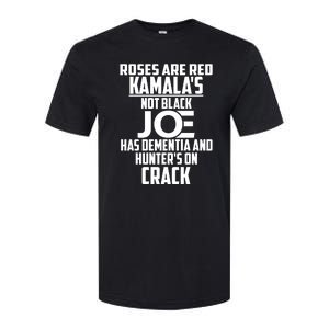 Biden Roses Are Red Kamala Not Black Joe Softstyle CVC T-Shirt