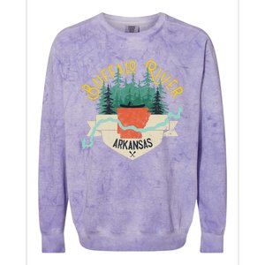 Buffalo River Arkansas National Park River Colorblast Crewneck Sweatshirt