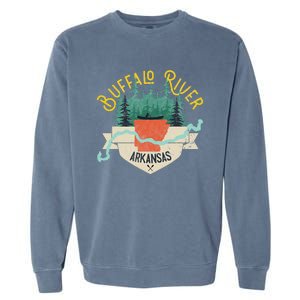 Buffalo River Arkansas National Park River Garment-Dyed Sweatshirt