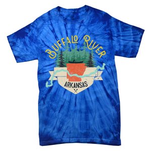 Buffalo River Arkansas National Park River Tie-Dye T-Shirt