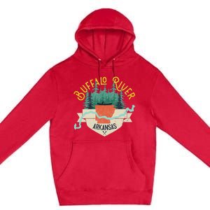 Buffalo River Arkansas National Park River Premium Pullover Hoodie