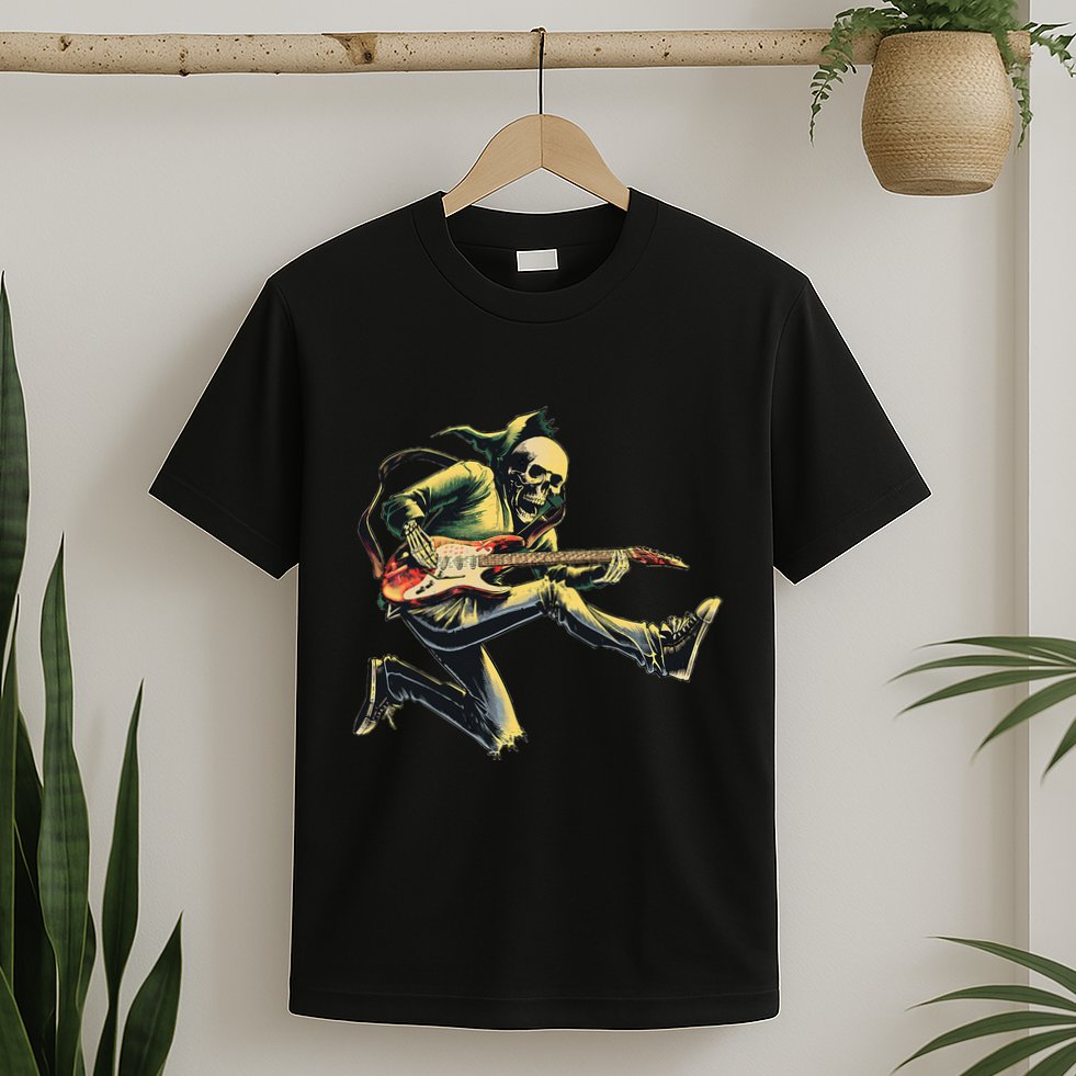Band Rock And Roll Guitar Band T-Shirt