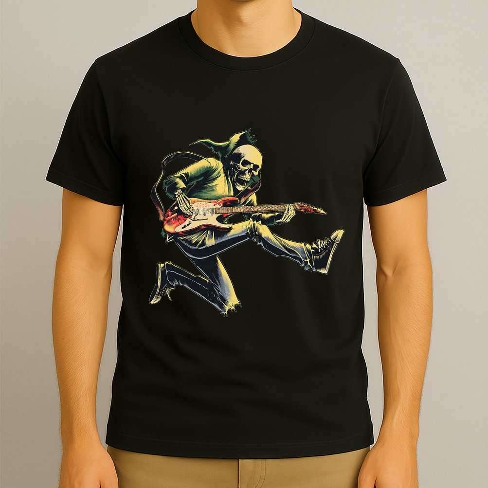 Band Rock And Roll Guitar Band T-Shirt
