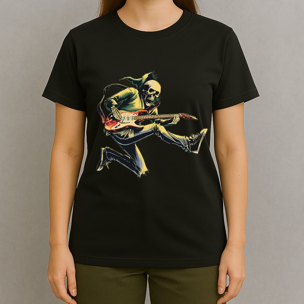 Band Rock And Roll Guitar Band T-Shirt