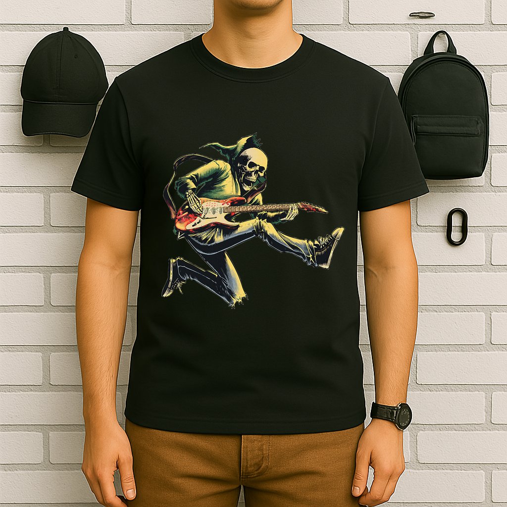 Band Rock And Roll Guitar Band T-Shirt