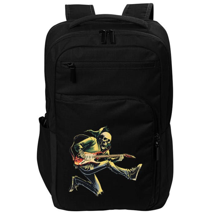 Band Rock And Roll Guitar Band Impact Tech Backpack