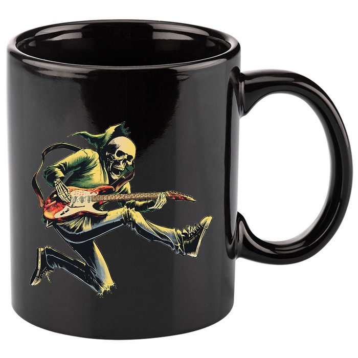 Band Rock And Roll Guitar Band 11oz C Handle Ceramic Mug