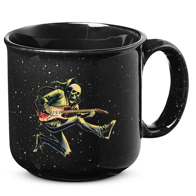 Band Rock And Roll Guitar Band 15oz Campfire Ceramic Mug