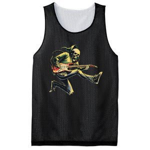 Band Rock And Roll Guitar Band Mesh Reversible Basketball Jersey Tank