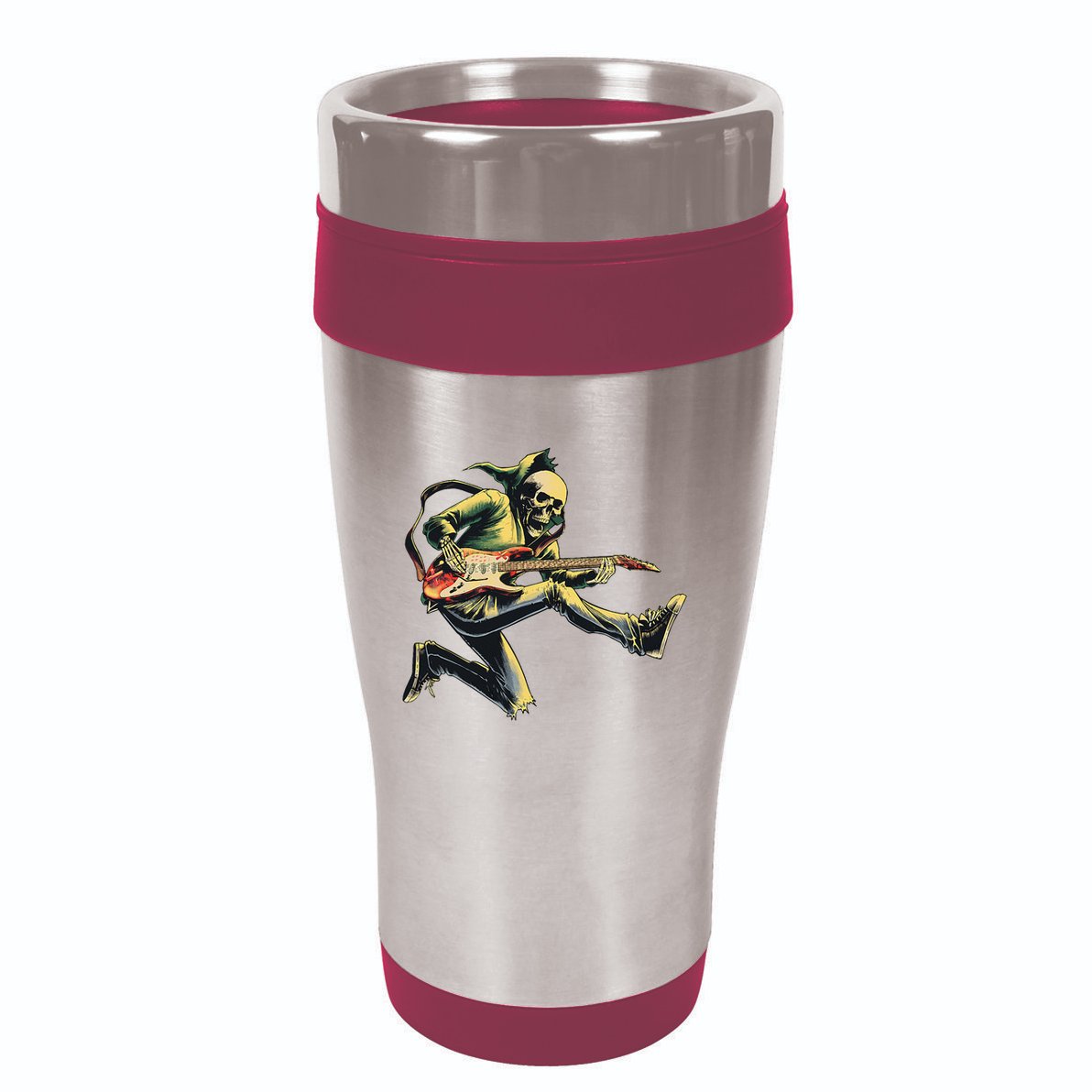 Band Rock And Roll Guitar Band 16oz Travel Tumbler