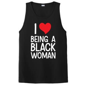 Black Rights African American Cool Gift I Love Being A Black Cute Gift PosiCharge Competitor Tank