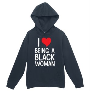 Black Rights African American Cool Gift I Love Being A Black Cute Gift Urban Pullover Hoodie