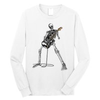 Band Rock And Roll Guitar For Men Band Tee Long Sleeve Shirt