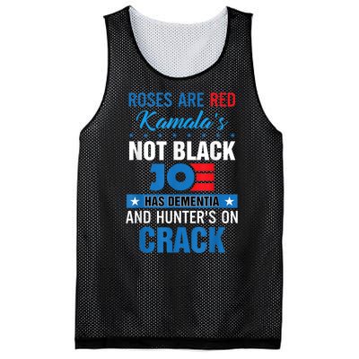 Biden Roses Are Red Kamala Not Black Joe Mesh Reversible Basketball Jersey Tank