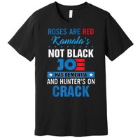 Biden Roses Are Red Kamala Not Black Joe Premium T-Shirt