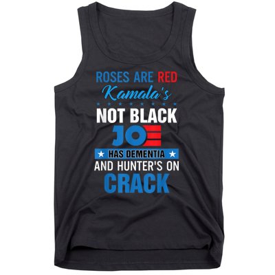 Biden Roses Are Red Kamala Not Black Joe Tank Top