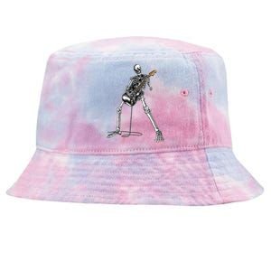 Band Rock And Roll Guitar For Men Band Tie-Dyed Bucket Hat