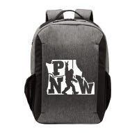 Bigfoot Rock And Roll Silhouette Pacific Northwest Sasquatch Vector Backpack