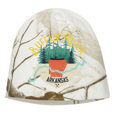 Buffalo River Arkansas National Park River Floating Kayak Kati - Camo Knit Beanie