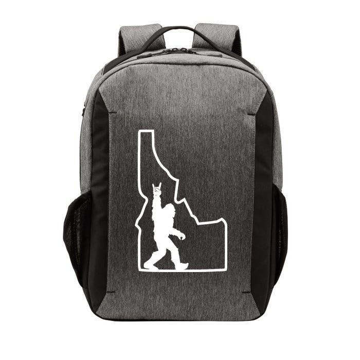 Bigfoot Rock And Roll Silhouette State Of Idaho Sasquatch Vector Backpack