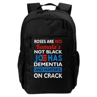 Biden Roses Are Red Kamalas Not Black Joe Backpack