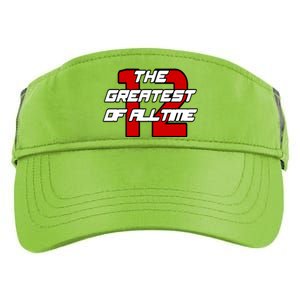 Brady 12 GOAT The Greatest Of All Time Adult Drive Performance Visor