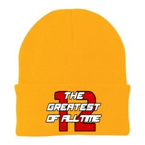 Brady 12 GOAT The Greatest Of All Time Knit Cap Winter Beanie