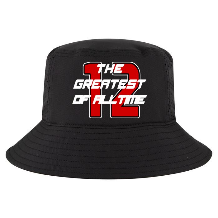 Brady 12 GOAT The Greatest Of All Time Cool Comfort Performance Bucket Hat