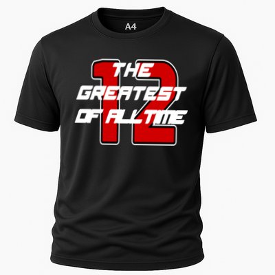 Brady 12 GOAT The Greatest Of All Time Performance Shirt