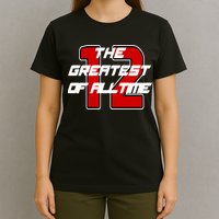 Brady 12 GOAT The Greatest Of All Time T-Shirt