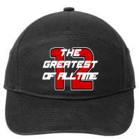 Brady 12 GOAT The Greatest Of All Time 7-Panel Snapback Hat