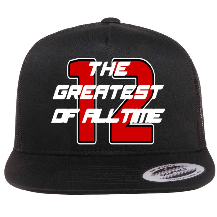 Brady 12 GOAT The Greatest Of All Time Flatbill Hat