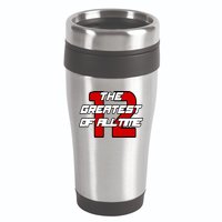 Brady 12 GOAT The Greatest Of All Time 16oz Travel Tumbler