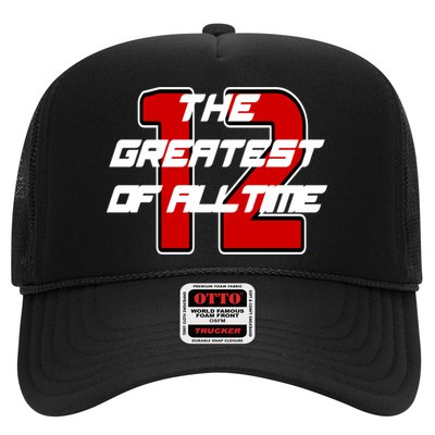 Brady 12 GOAT The Greatest Of All Time Trucker Hat