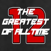 Brady 12 GOAT The Greatest Of All Time Golf Towel